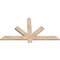 Ekena Millwork Kennewick Smooth Timber Gable Bracket, Douglas Fir, 48"W x 26"H x 1 1/2"D x 3 1/2"F, 13/12 Pitch GBW048X26X0204KEN00SDF - alternate 4